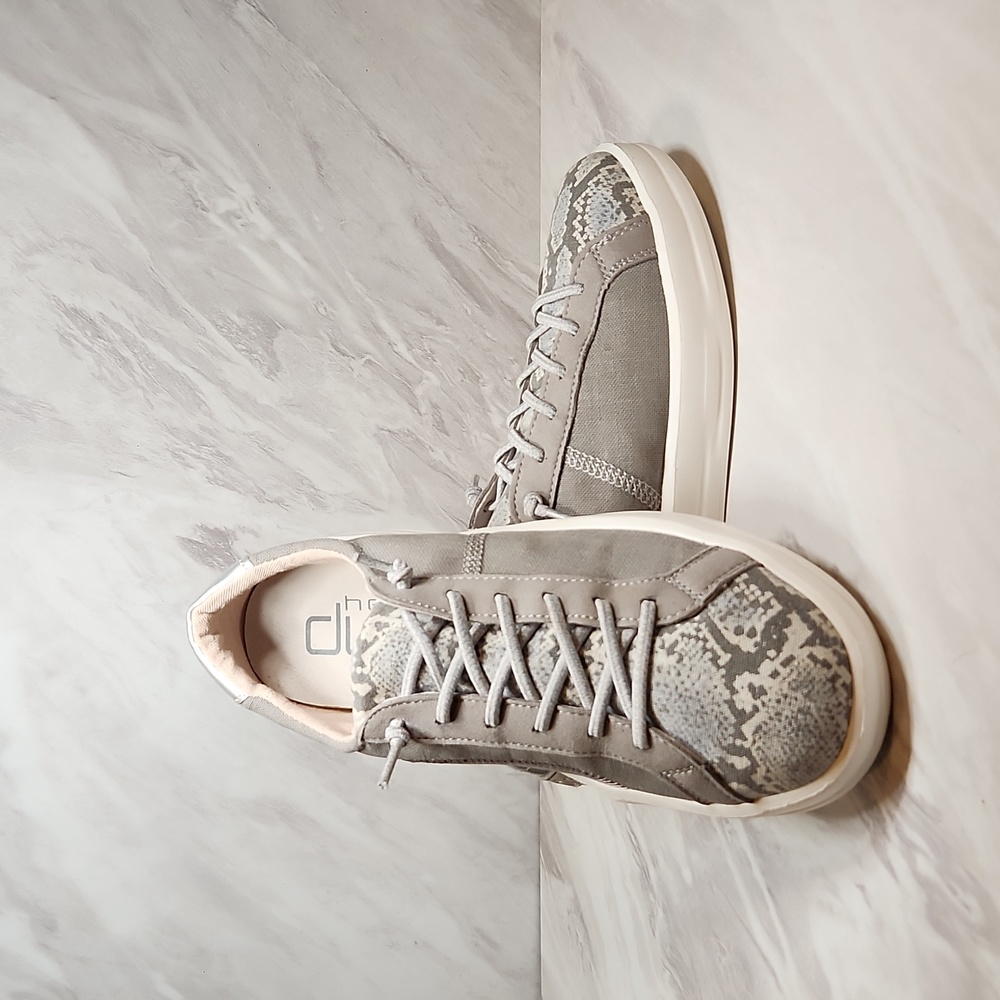 Hey Dude Silver Python "Karina" Slip-On